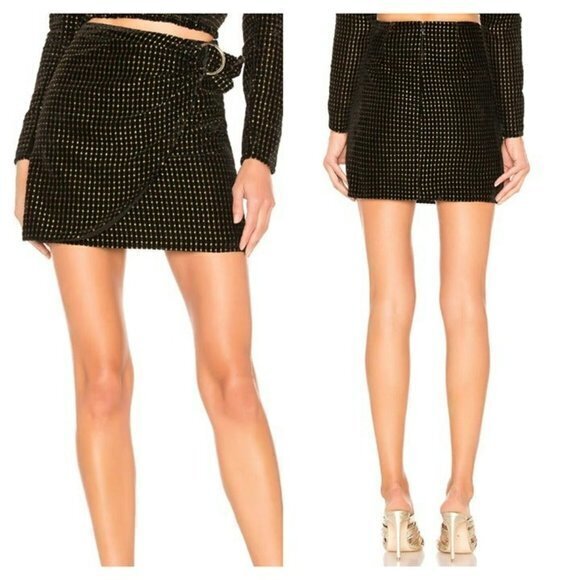 House Of Harlow 1960 X Revolve Bobbi Skirt - Noir